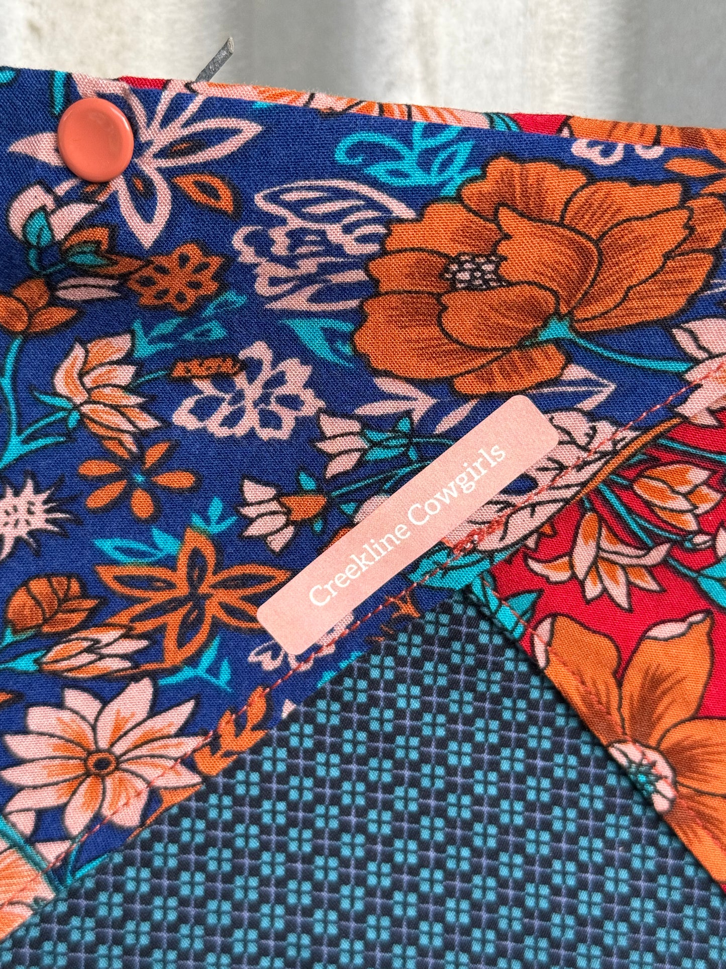 Floral Boho Patterned Scarf