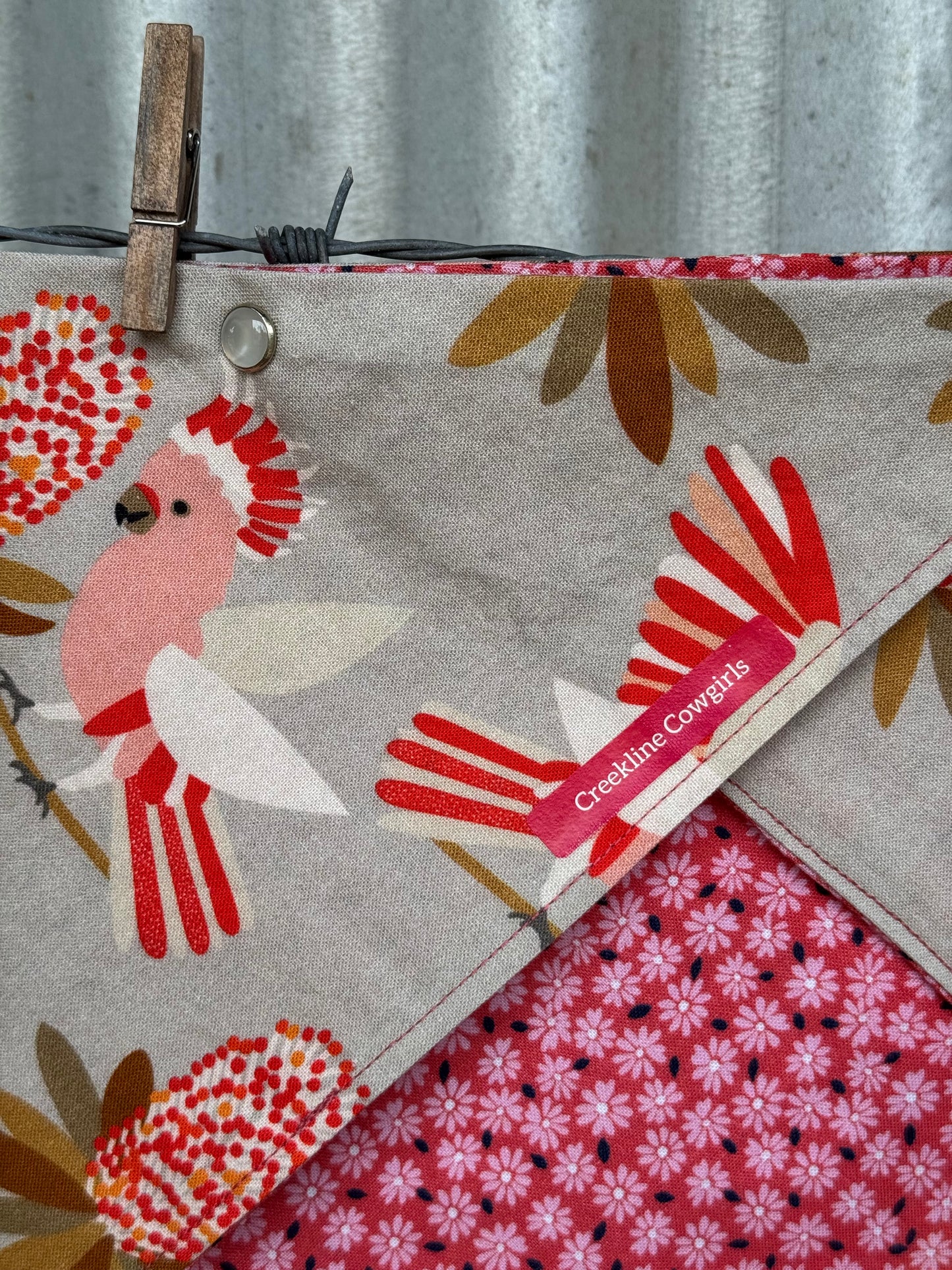Major Mitchells & Flowers Scarf