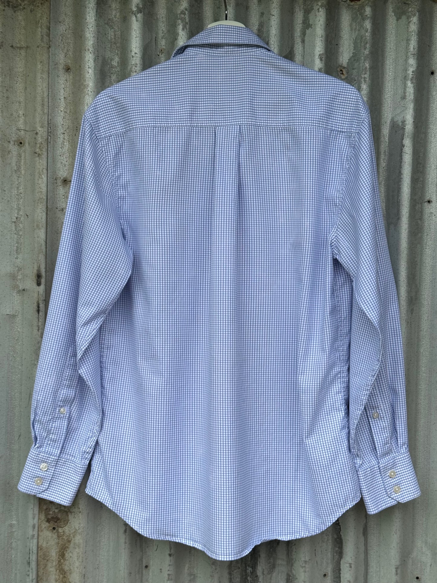 RB Sellars Hillston Cullan Twill Mens Long Sleeve Shirt Size M