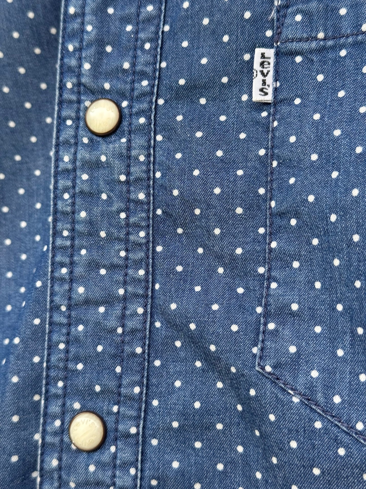 Levis Strauss Mens Long Sleeve Shirt Size M
