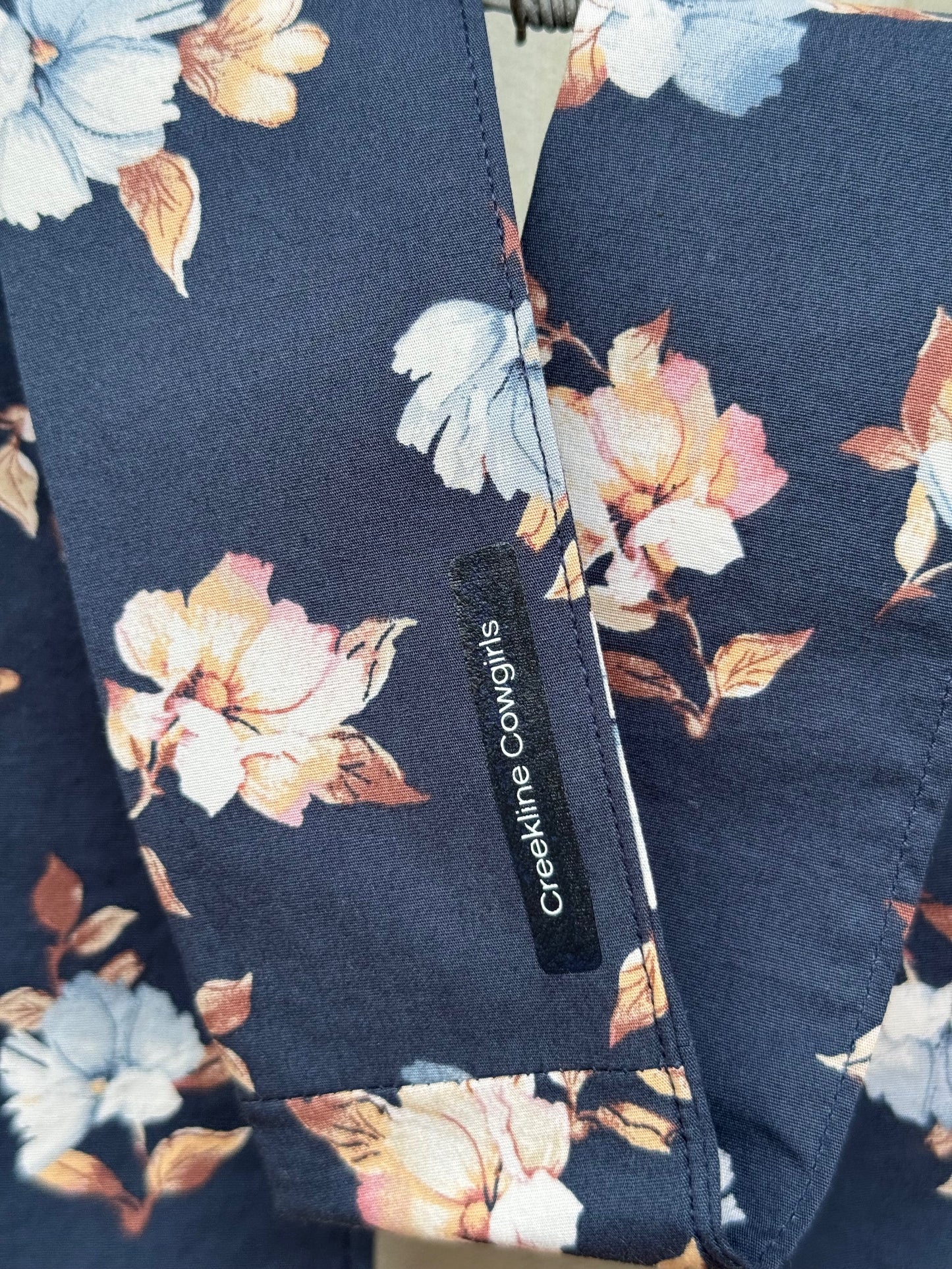 Blue Flowers Necktie
