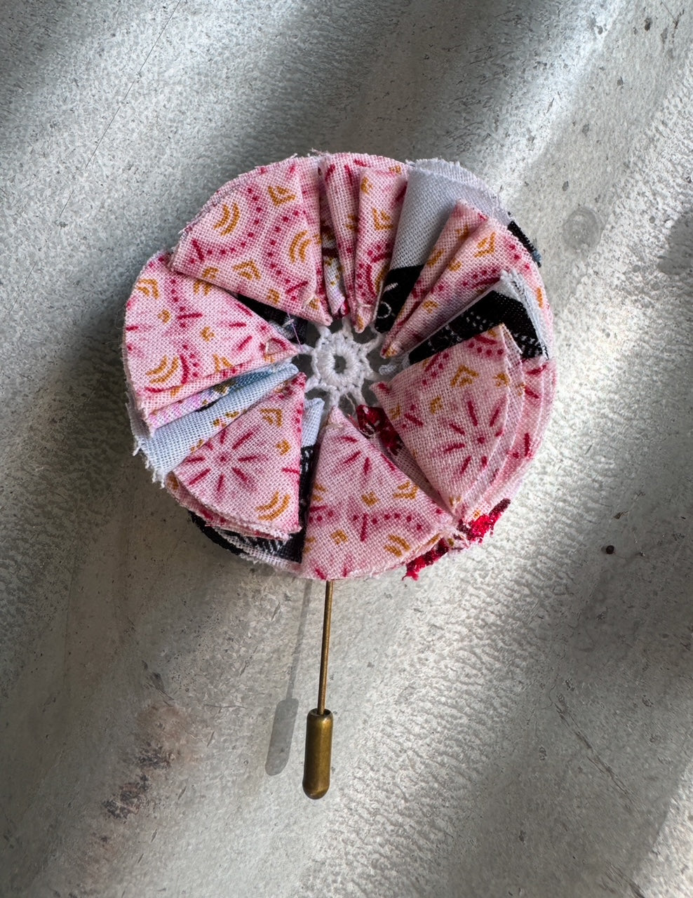 Pink & Blue Hatpin