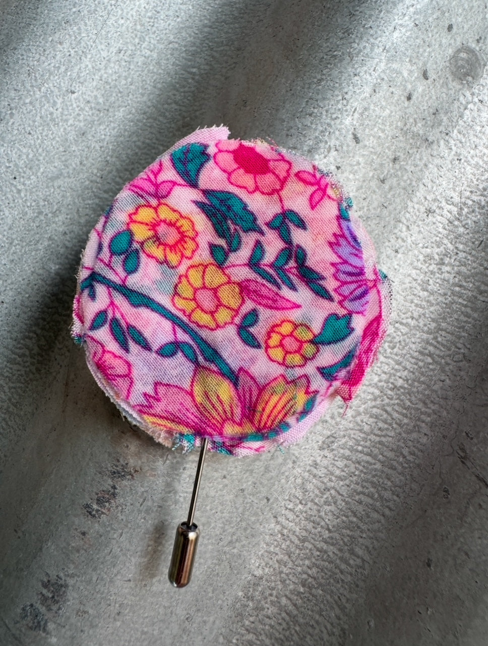 Pastel Check Hatpin