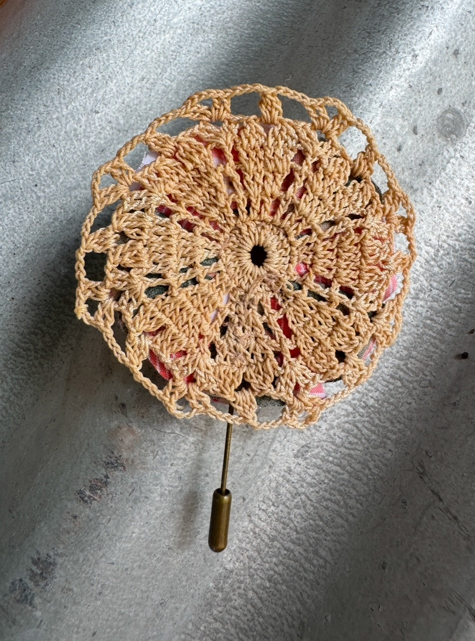 Tropical Peach Hatpin