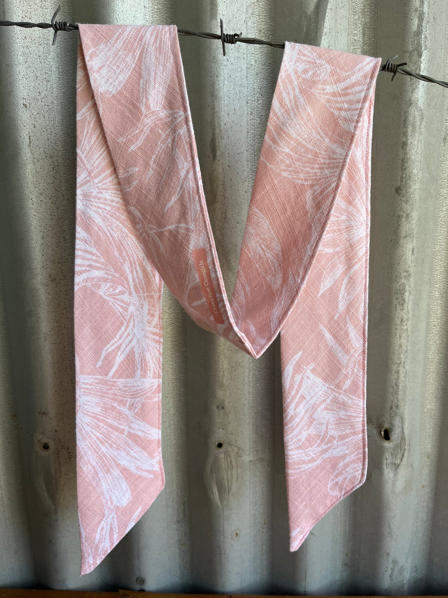 Pink Botanical Necktie