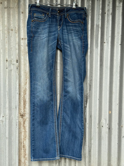Ariat Womens Bootleg Jeans Size 28L