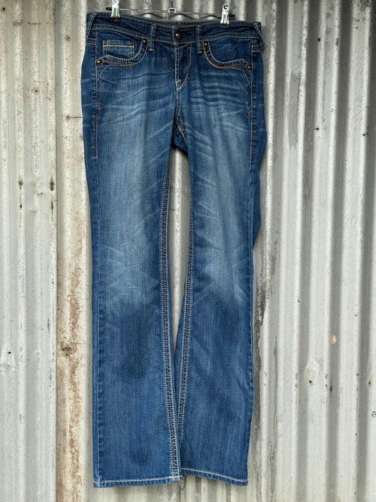Ariat Womens Bootleg Jeans Size 28L