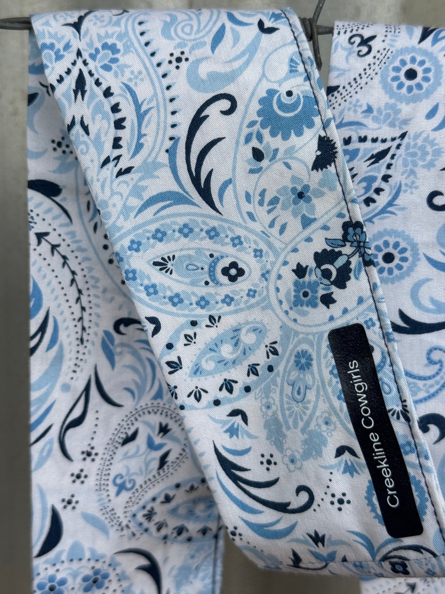 Blue Paisley Necktie