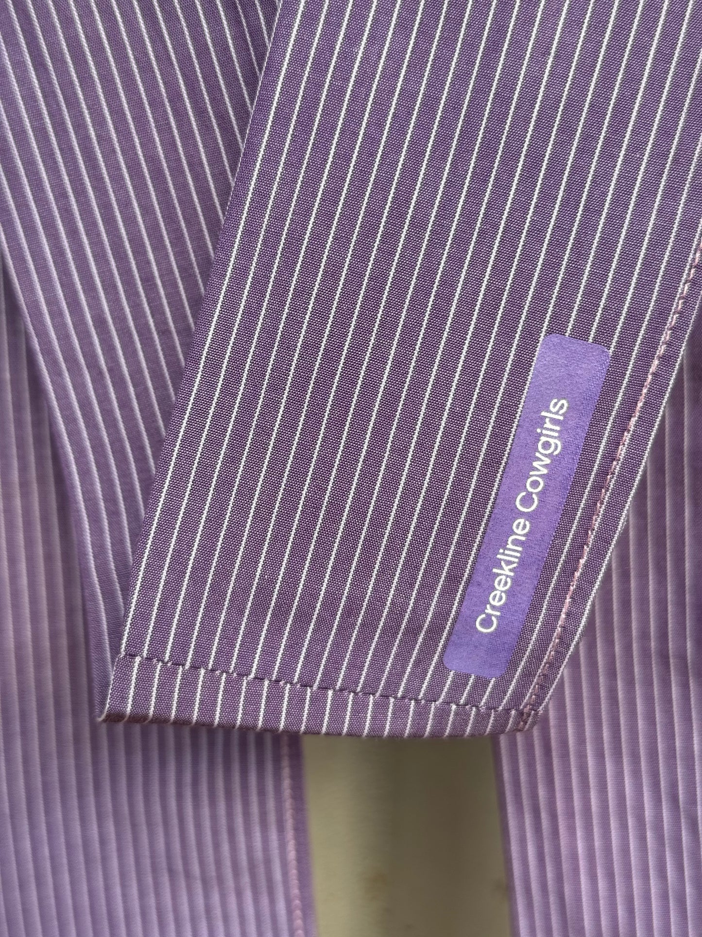 Purple Stripe Necktie