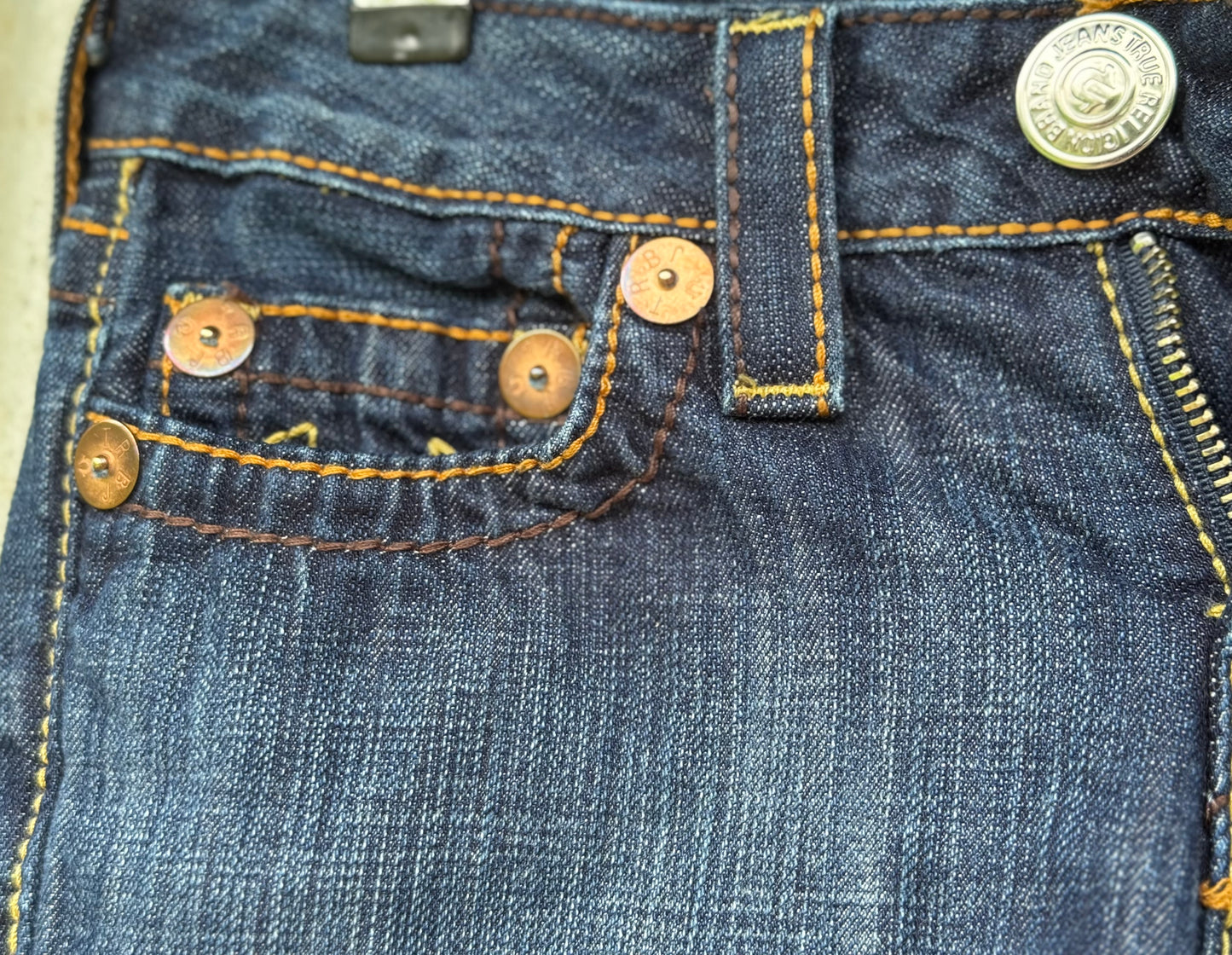 True Religion Johnny Big T Jeans Size 25
