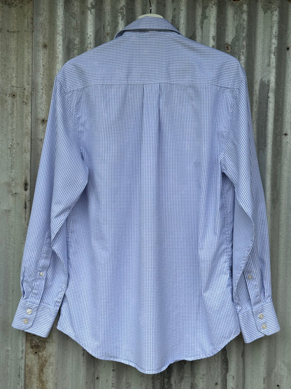 RB Sellars Hillston Cullan Twill Mens Long Sleeve Shirt Size M