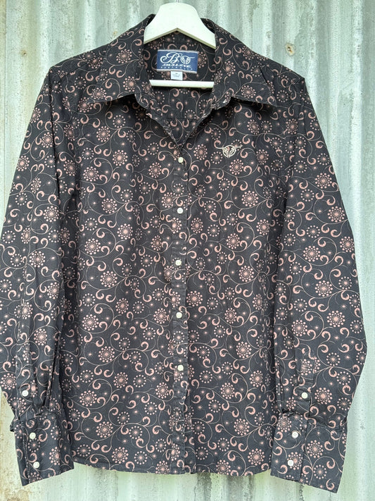 Bullzye Womens Long Sleeve Shirt Size 18