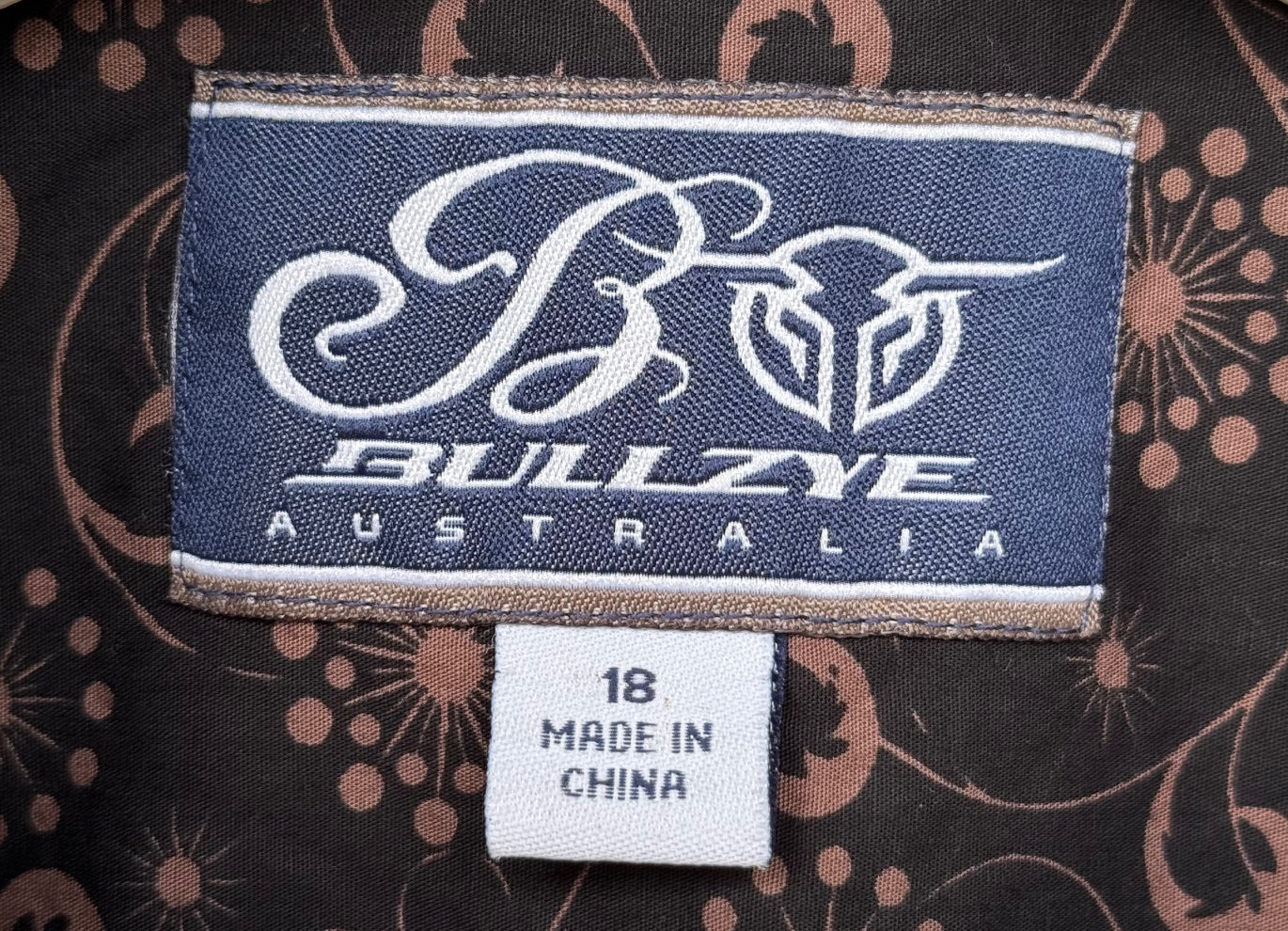 Bullzye Womens Long Sleeve Shirt Size 18