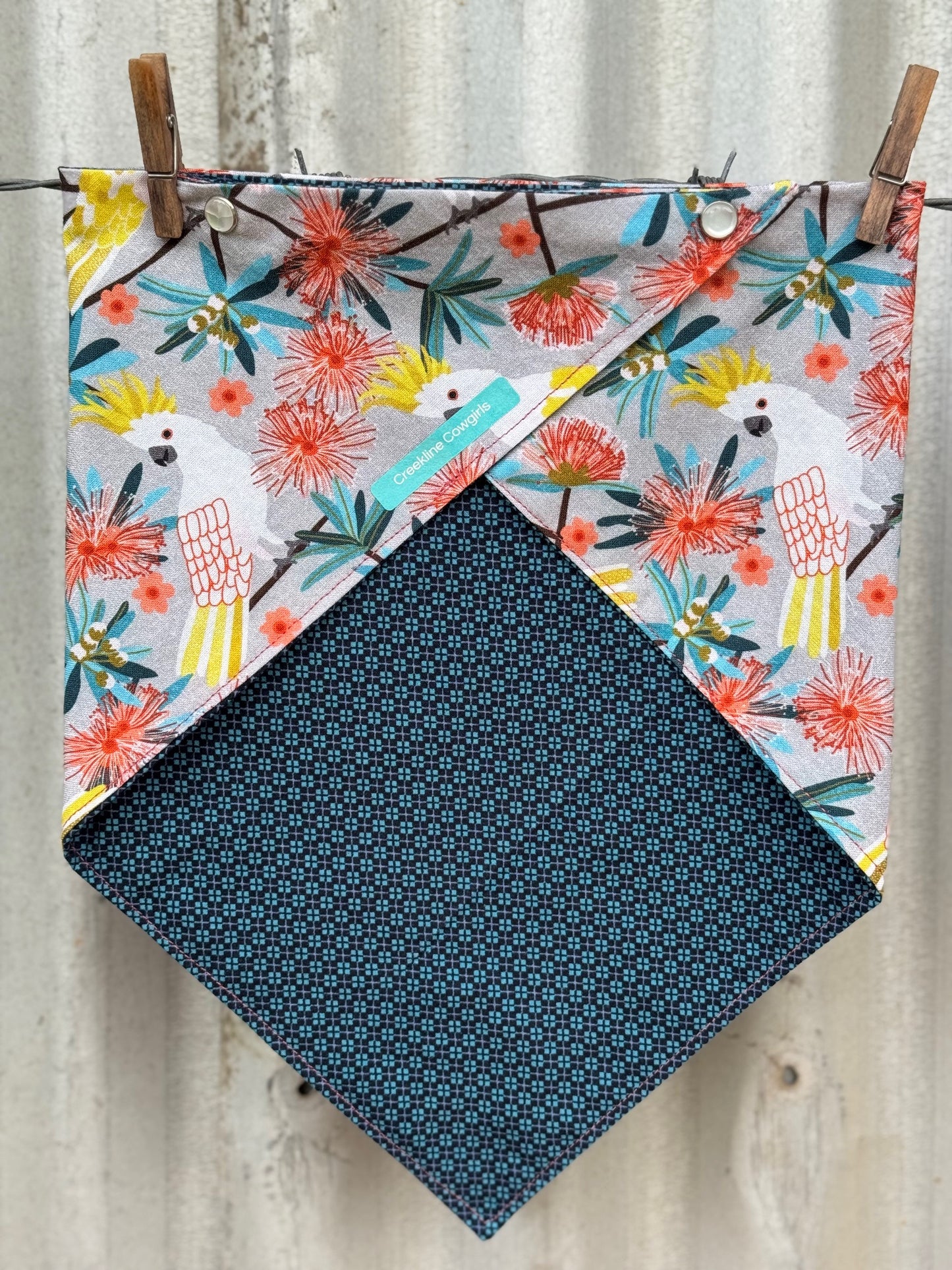 Cockatoos & Blossoms Scarf