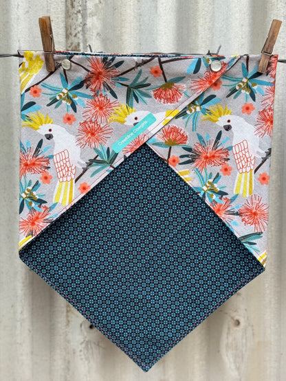 Cockatoos & Blossoms Scarf
