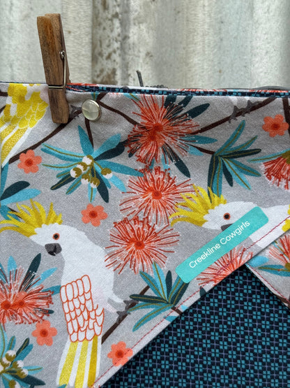 Cockatoos & Blossoms Scarf