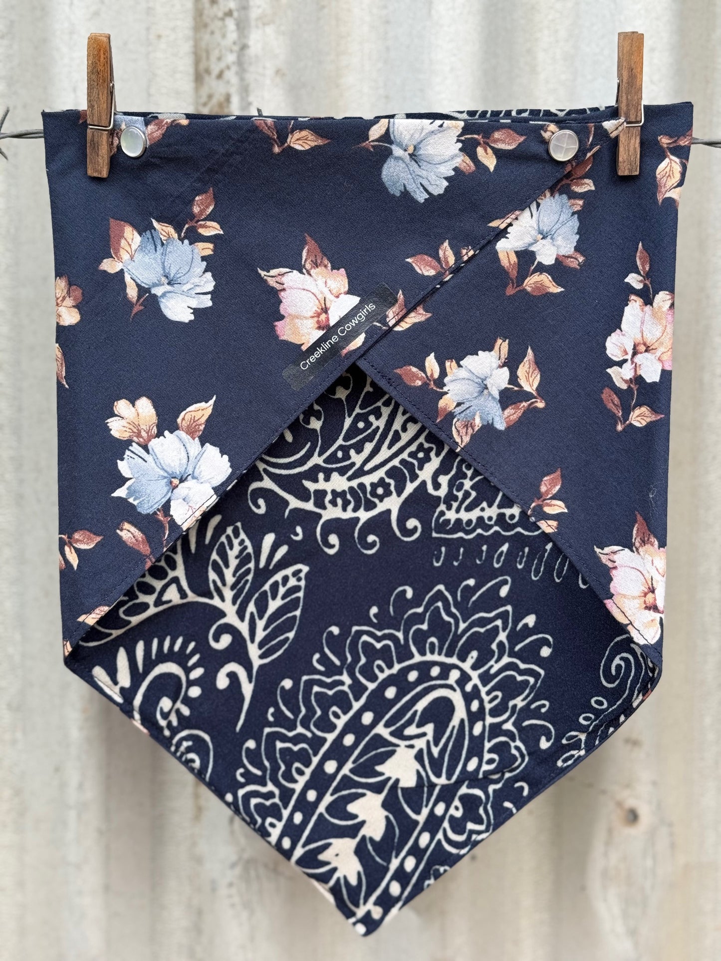 Paisley Flowers Scarf