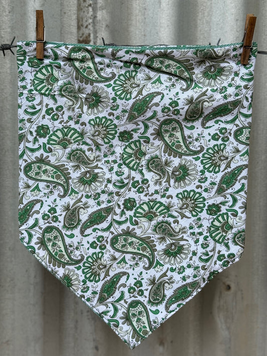 Green Paisley Scarf