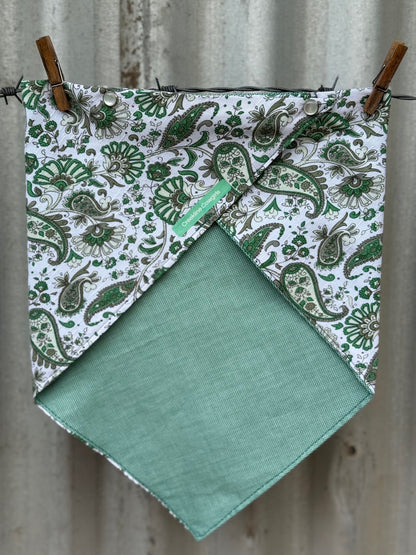 Green Paisley Scarf