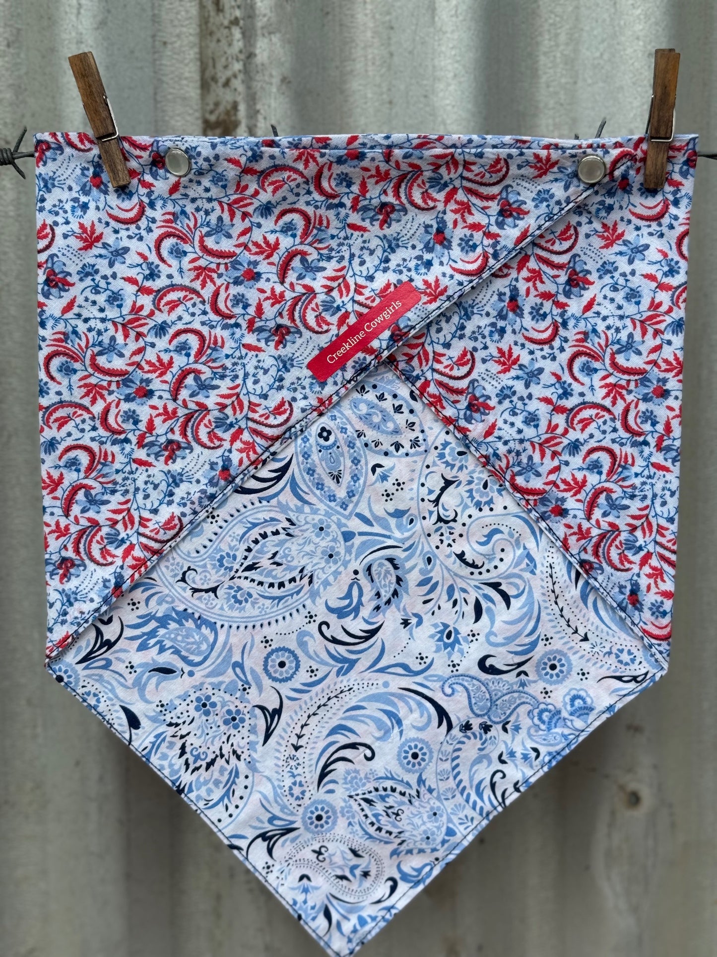 Red & Blue Scarf