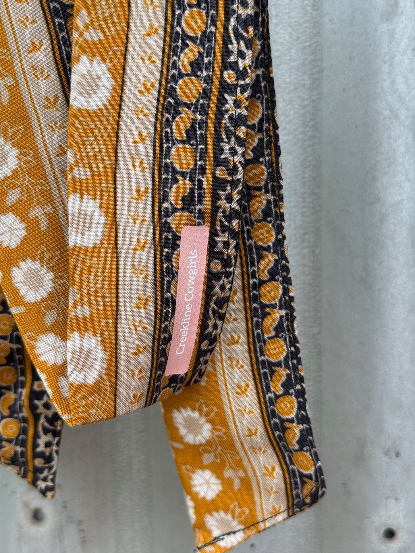 Stripey Boho Necktie