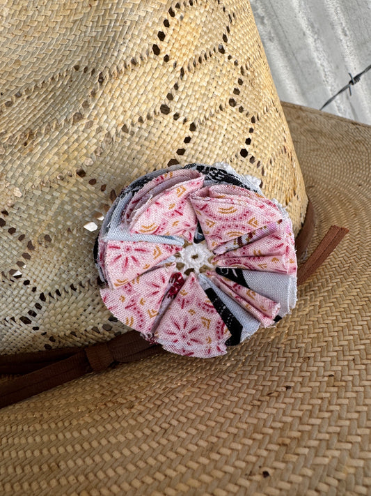 Pink & Blue Hatpin