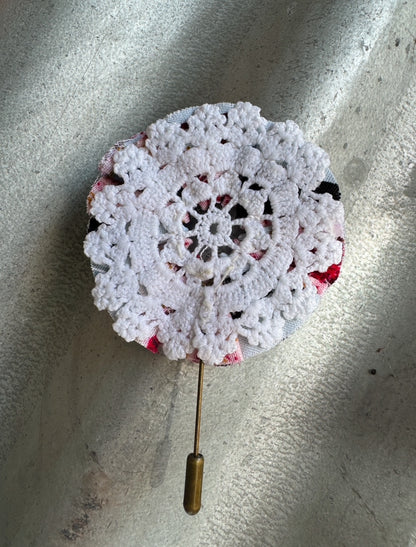 Pink & Blue Hatpin