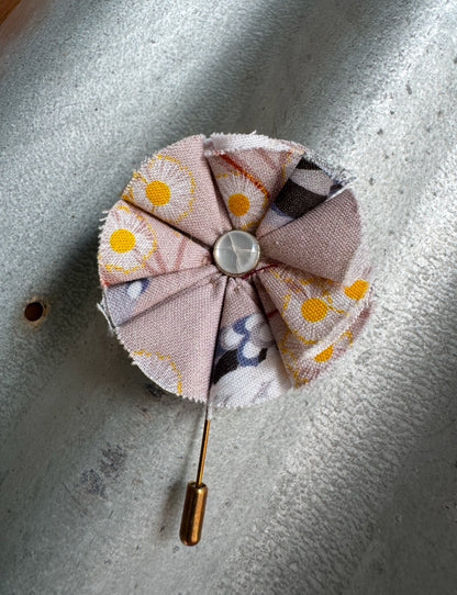 Yellow Wattle Hatpin
