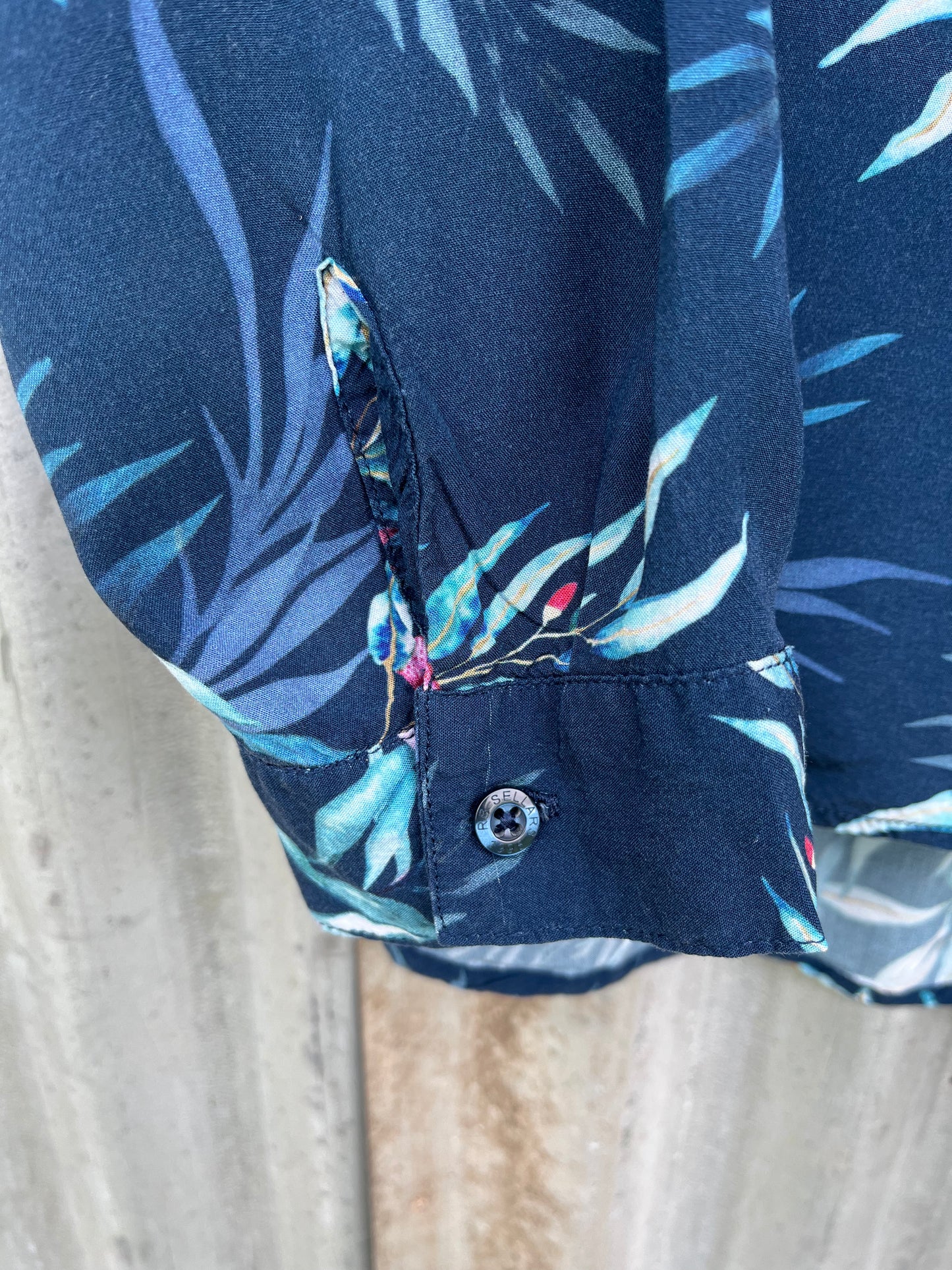 RB Sellars 'Nakara' Womens Long Sleeve Shirt Size 18