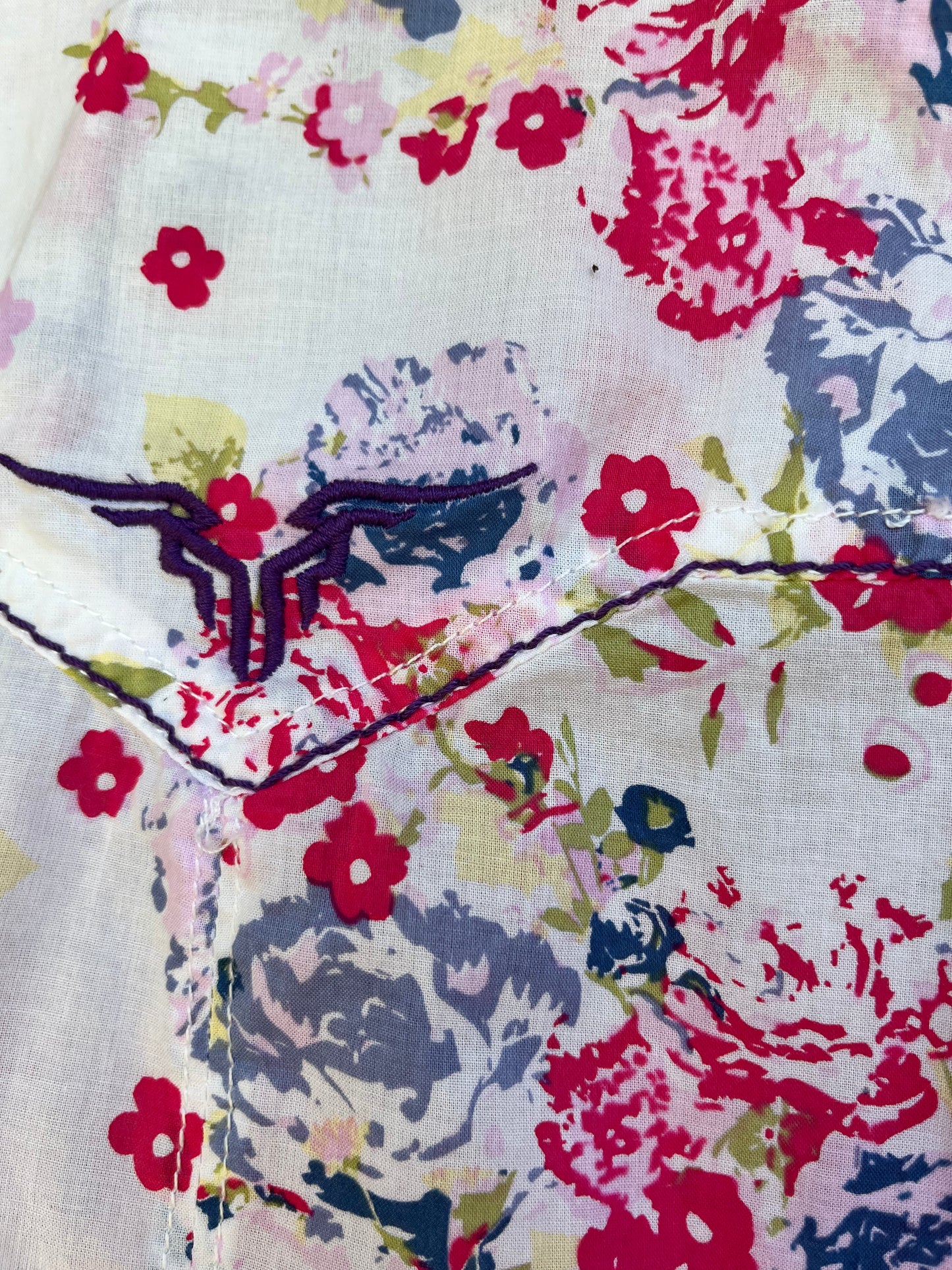 Bullzye Floral Shirt Size 8