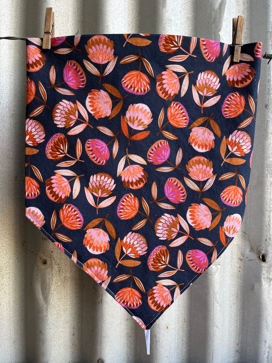 Banksia & Pink Check Scarf