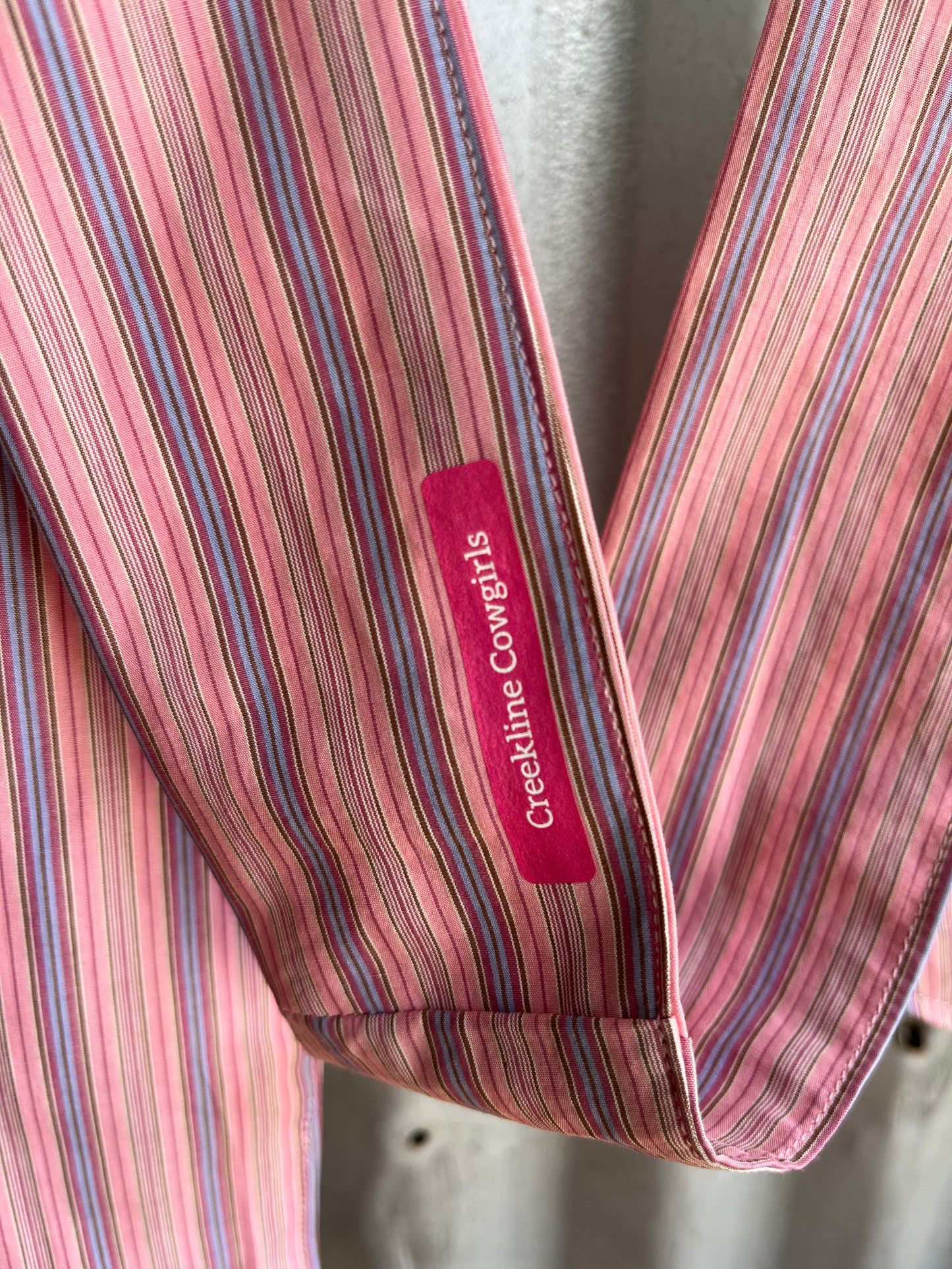 Pink Stripe Necktie