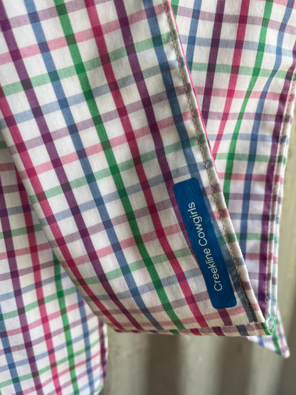 Colourful Check Necktie