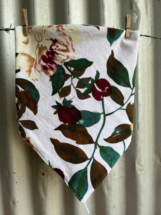 Winter Warmer Pink Blooms Scarf