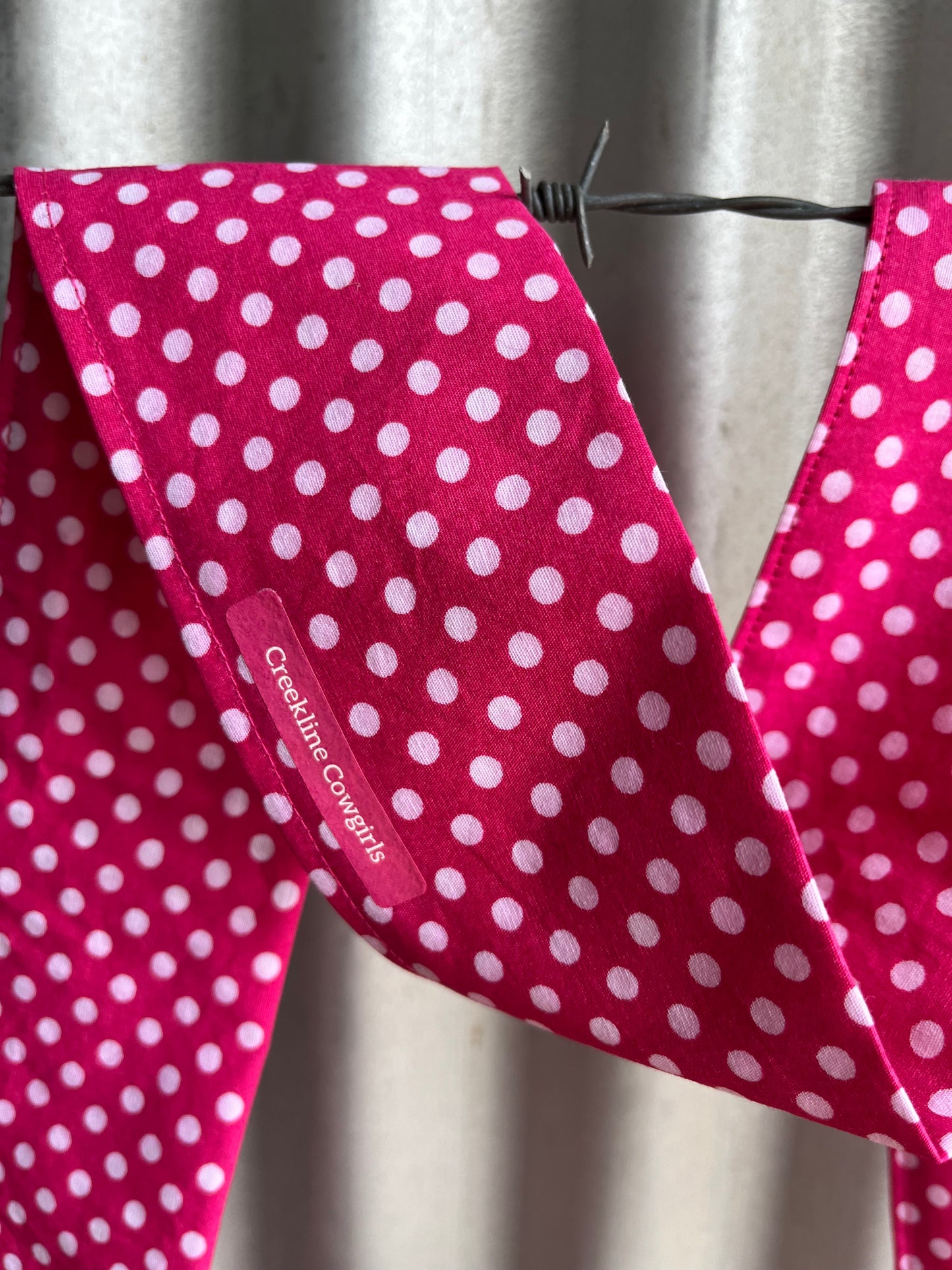 Dotty Pink Necktie