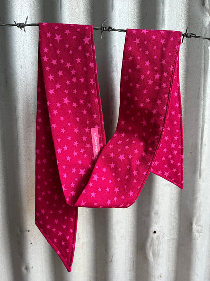 Pink Stars Necktie