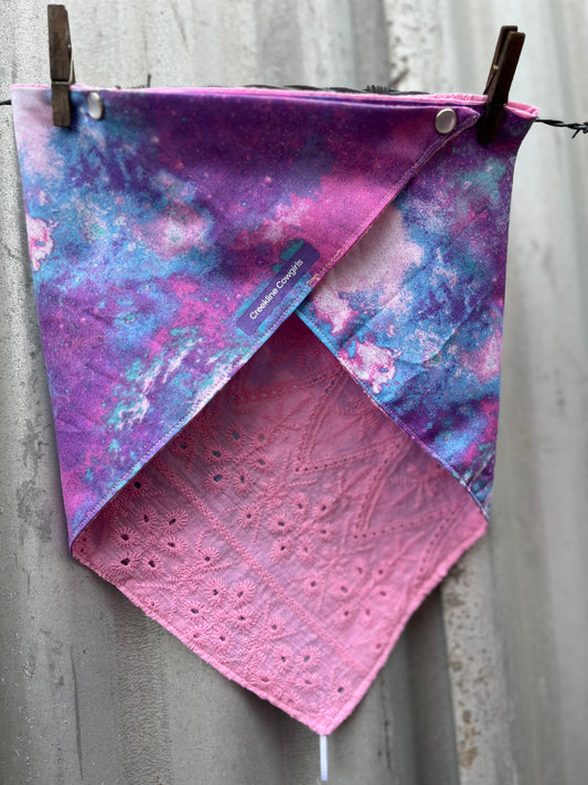 Watercolour Purple Scarf