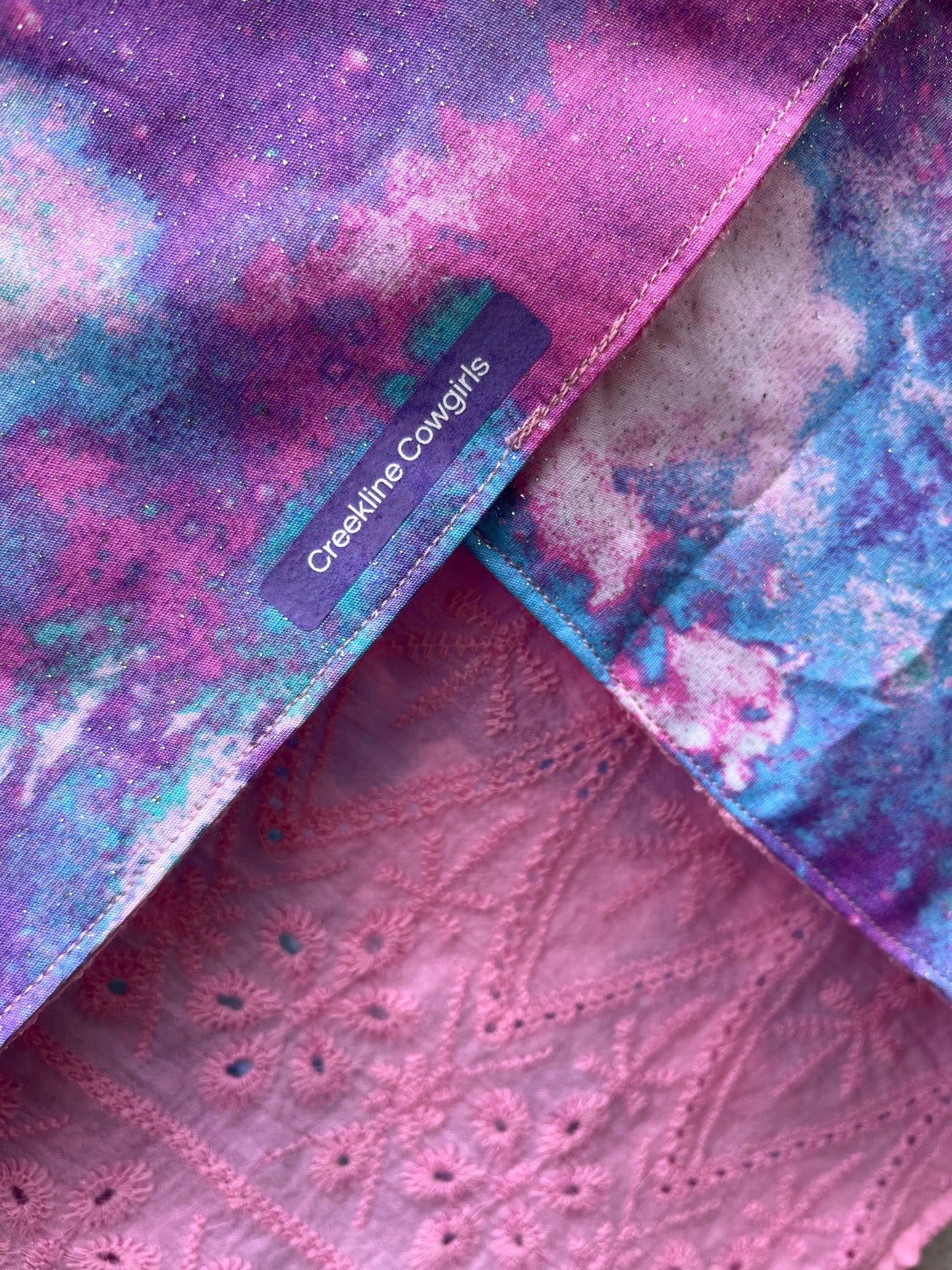 Watercolour Purple Scarf