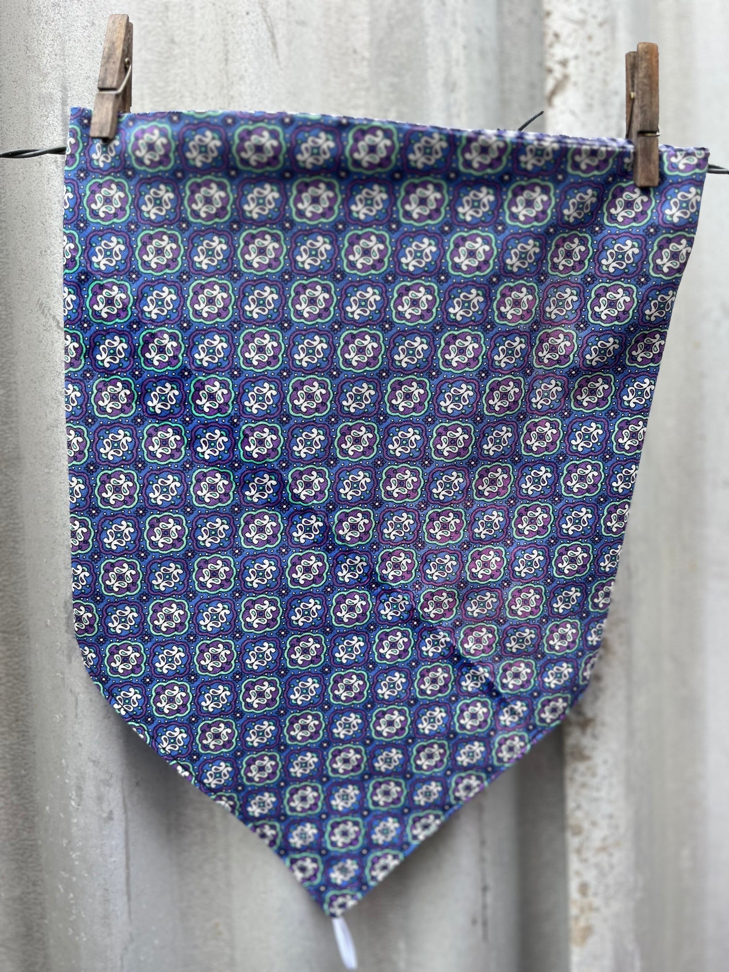 Purple & Aqua Scarf