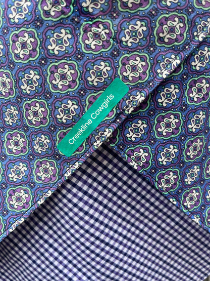 Purple & Aqua Scarf