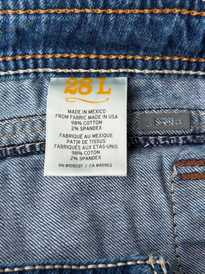 Ariat Womens Bootleg Jeans Size 28L