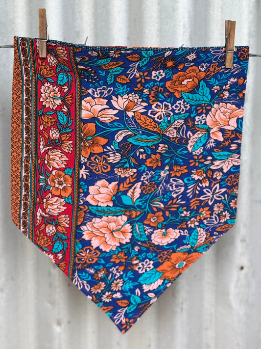 Floral Boho Patterned Scarf