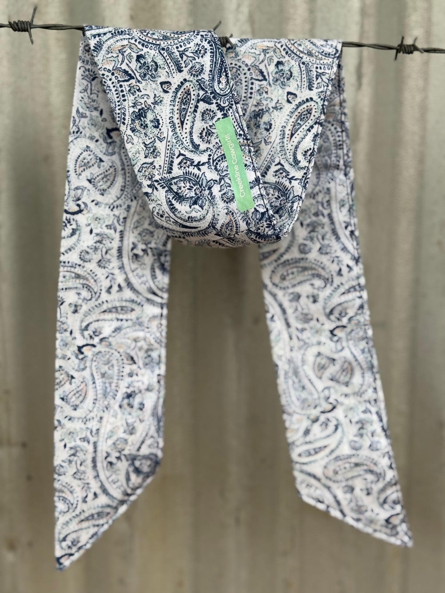 Paisley Blue Necktie