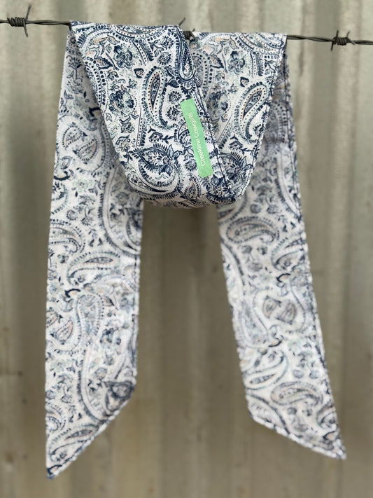 Paisley Blue Necktie