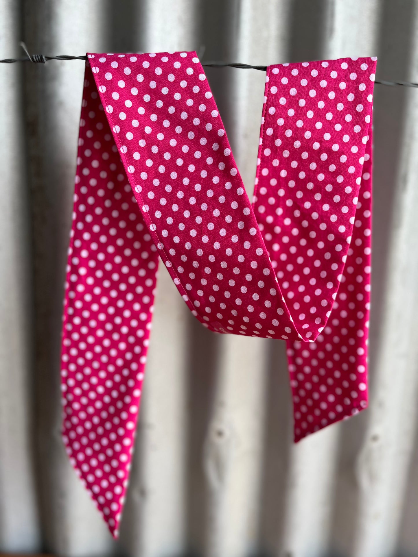 Dotty Pink Necktie